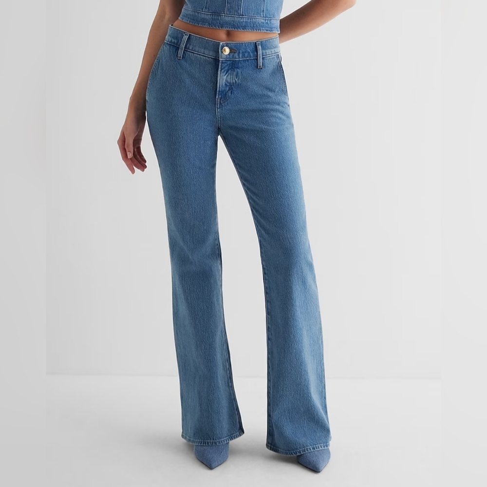Express Mid Rise Jeans